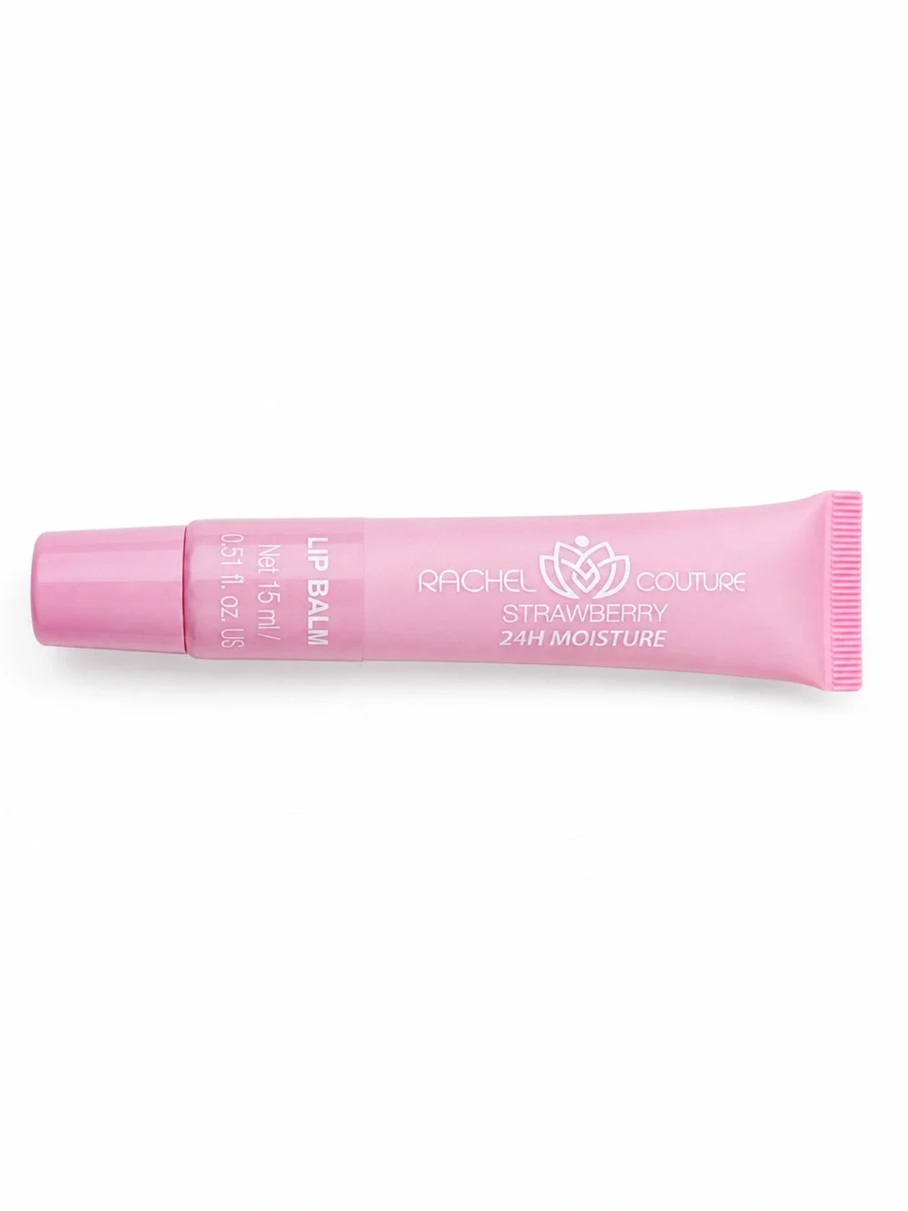 Rachel Couture Strawberry Lip Balm New Hydrating Non-Sticky Shine
